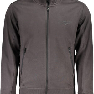 US GRAND MEN'S GRAY ZIP-UP SWEATSHIRT