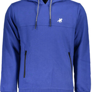 US GRAND MEN'S BLUE ZIP-UP SWEATSHIRT