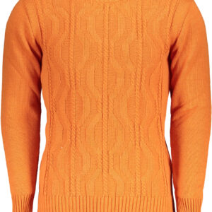 US GRAND MEN'S ORANGE SWEATER