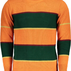 US GRAND MEN'S ORANGE SWEATER