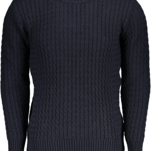 US GRAND MEN'S BLUE SWEATER