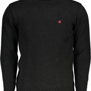 US GRAND MEN'S BLACK SWEATER