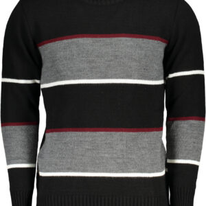 US GRAND MEN'S BLACK SWEATER