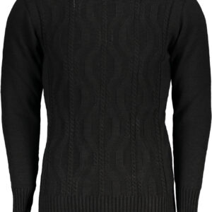US GRAND MEN'S BLACK SWEATER