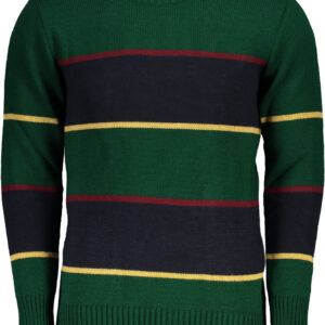 US GRAND MEN'S GREEN SWEATER