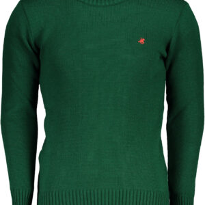 US GRAND MEN'S GREEN SWEATER