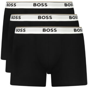 BOSS MEN'S BLACK BOXER