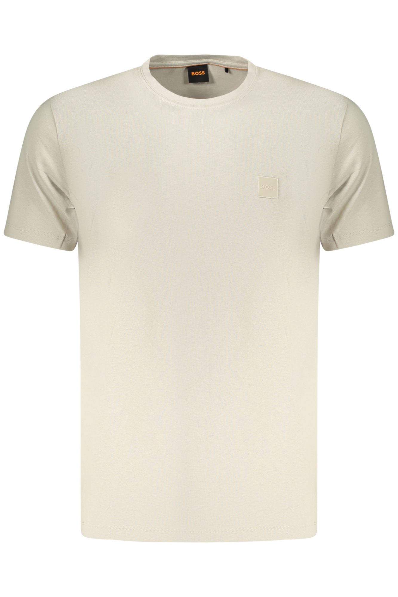 BOSS MEN'S SHORT-SLEEVE T-SHIRT BEIGE