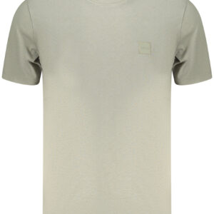 BOSS MEN'S SHORT-SLEEVED T-SHIRT GREEN