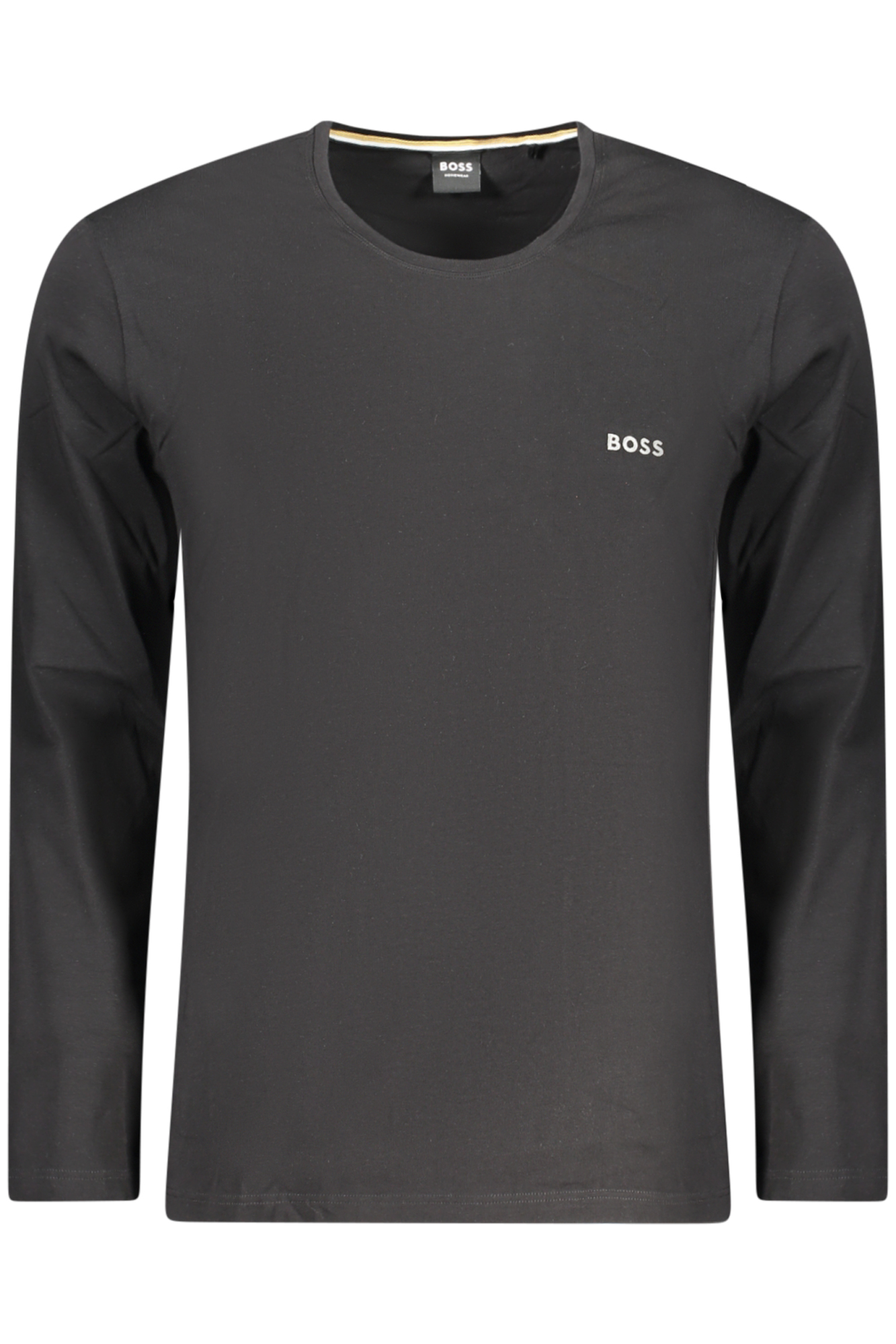 BOSS MEN'S LONG-SLEEVED T-SHIRT BLACK