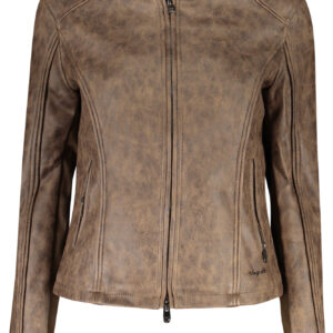 DESIGUAL WOMEN'S BROWN JACKET