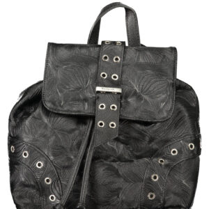 DESIGUAL WOMEN'S BLACK BACKPACK