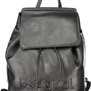 DESIGUAL WOMEN'S BLACK BACKPACK