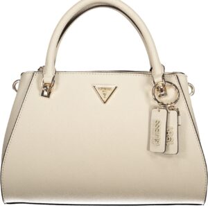GUESS JEANS WOMEN'S BEIGE BAG