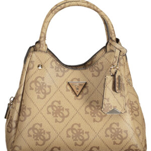 GUESS JEANS WOMEN'S BEIGE BAG