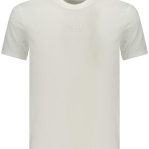 GUESS JEANS MEN'S SHORT-SLEEVED T-SHIRT WHITE