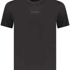 GUESS JEANS MEN'S SHORT-SLEEVED T-SHIRT BLACK