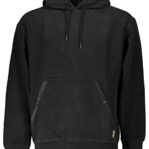 HUGO BOSS MEN'S BLACK ZIPLESS SWEATSHIRT