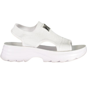 LAURA BIAGIOTTI WOMEN'S WHITE SANDALS