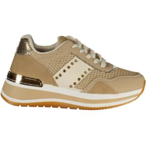 LAURA BIAGIOTTI WOMEN'S BEIGE SPORTS SHOES
