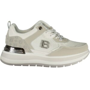 LAURA BIAGIOTTI WOMEN'S WHITE SPORTS SHOES