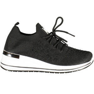 LAURA BIAGIOTTI WOMEN'S BLACK SPORTS SHOES