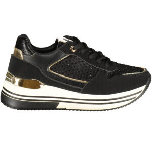 LAURA BIAGIOTTI WOMEN'S BLACK SPORTS SHOES