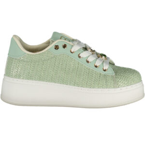 LAURA BIAGIOTTI WOMEN'S GREEN SPORTS SHOES
