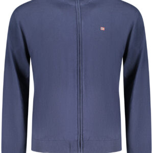 NAPAPIJRI MEN'S BLUE CARDIGAN