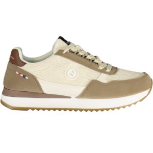 NAVIGATE MEN'S BEIGE SPORTS FOOTWEAR