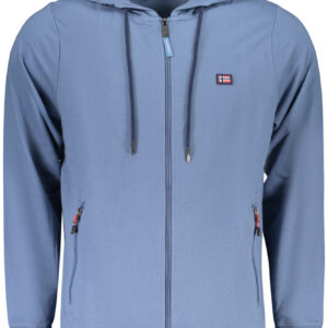 NORWAY 1963 MEN'S BLUE ZIP-UP SWEATSHIRT
