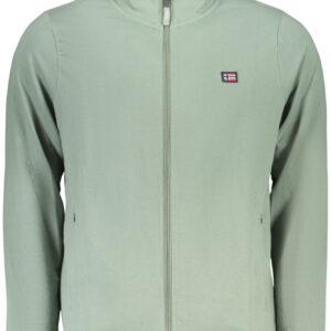 NORWAY 1963 MEN'S GREEN ZIP-UP SWEATSHIRT