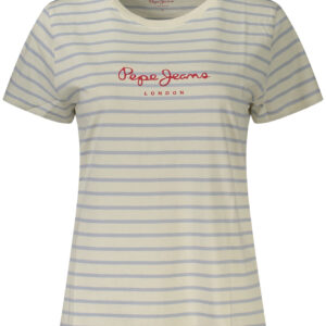 PEPE JEANS WOMEN'S SHORT-SLEEVE T-SHIRT WHITE