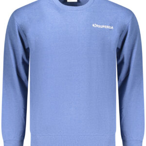 SUPERGA MEN'S ZIP-UP SWEATSHIRT, BLUE