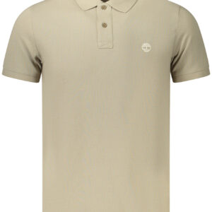 TIMBERLAND MEN'S SHORT-SLEEVE POLO SHIRT, BEIGE