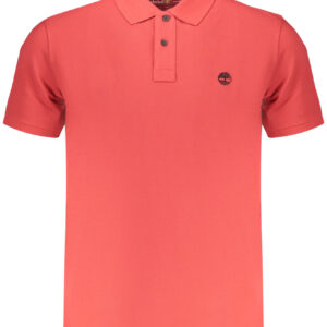 TIMBERLAND MEN'S SHORT-SLEEVE POLO SHIRT, RED