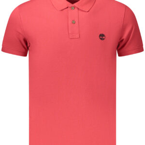 TIMBERLAND MEN'S SHORT-SLEEVE POLO SHIRT, RED