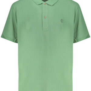 TIMBERLAND MEN'S SHORT-SLEEVE POLO SHIRT GREEN