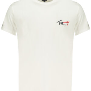 TOMMY HILFIGER MEN'S SHORT-SLEEVE T-SHIRT WHITE