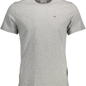 TOMMY HILFIGER MEN'S SHORT SLEEVE T-SHIRT GREY