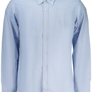 BOSS MEN'S LONG-SLEEVED SHIRT, BLUE