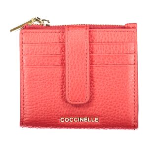 COCCINELLE WOMEN'S RED WALLET