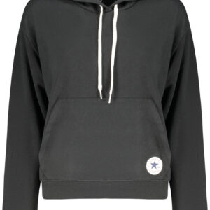 Converse Women's Zip-Up Hoodie, Black