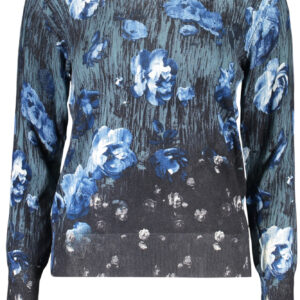 DESIGUAL WOMEN'S BLUE SWEATER