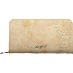 DESIGUAL WOMEN'S BEIGE WALLET