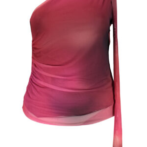 DESIGUAL WOMEN'S SHORT-SLEEVE T-SHIRT PURPLE