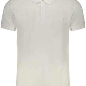 ELLESSE MEN'S SHORT-SLEEVE POLO SHIRT WHITE