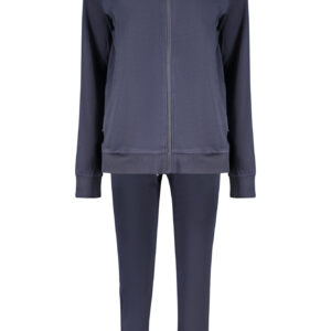 FREDDY WOMEN'S BLUE ZIP-UP SWEATSHIRT