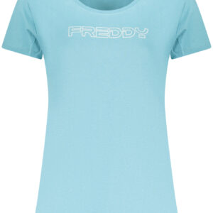 FREDDY WOMEN'S SHORT-SLEEVED T-SHIRT, BLUE