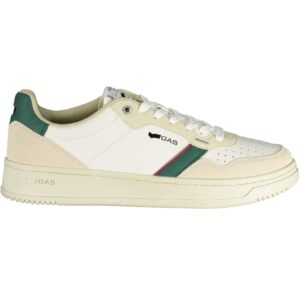 GAS MEN'S WHITE SPORTS FOOTWEAR